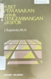 Image of Riset Pemasaran Untuk Pengembangan Ekspor