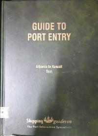 Image of Guide To Port Entry 2015/16 Edition : Albania to Kuwait Plans