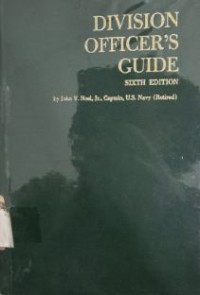 Image of Division Officer's Guide 6 Edition