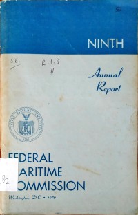 Image of Ninth Annual Report of the Federal Maritime Commission