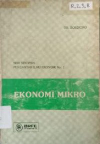 Image of Ekonomi Mikro