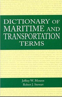 Dictionary of Maritime and Transportation Terms