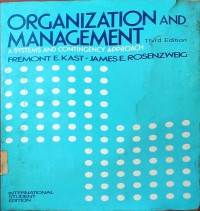 Image of Organization and Management: : A Systems Approach Ed.3
