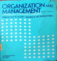 Organization and Management: : A Systems Approach Ed.3