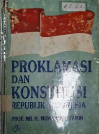 Image of Proklamasi Dan Konstitusi Republik Indonesia