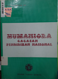 Humaniora Gagasan Pendidikan Nasional