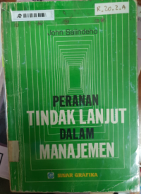 Image of Peranan Tindak Lanjut Dalam Manajemen