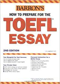 Image of Barron's how to prepare for the TOEFL essay : test of English as a foreign language