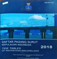 Image of Daftar Pasang Surut Tide Tables Tahun 2018 : Kepulauan Indonesia, Indonesia Archipelago
