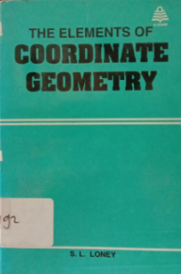 Image of The Elements Of Coordinate Geometry