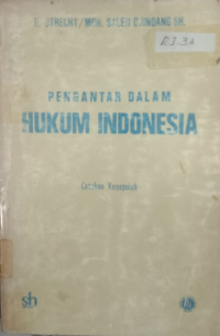 Image of Pengantar Dalam Hukum Indonesia