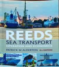 Image of Reeds Sea Transport : Operation and Economics Ed.6