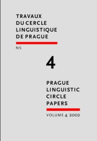 Image of Prague Linguistic Circle Papers : v. 4