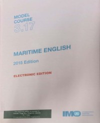 Model Course 3.17 : Maritime English