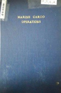 Image of Marine Cargo Operation
