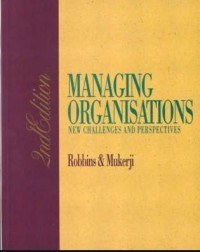 Image of Managing Organizations 2nd Ed