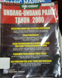 Undang-Undang Pajak Tahun 2000