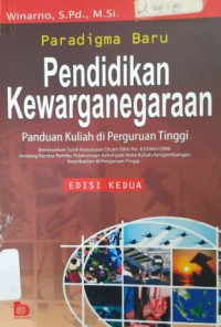 Image of Pendidikan Kewarganegaraan Di Perguruan Tinggi : Mengembangkan Etika Berwarga Negara Edisi 2