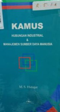 Kamus Hubungan Internasional dan Manajemen Sumber Daya Manusia