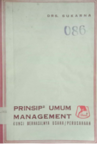 Prinsip-Prinsip Umum Management