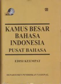 Kamus Besar Bahasa Indonesia Pusat Bahasa 4th Ed