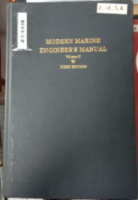 MODERN MARINE ENGINEER'S MANUAL