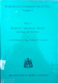 Marine Medium Speed Diesel Engines