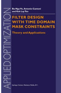 Image of Filter Design With Time Domain Mask Constraints : Theory and Applications