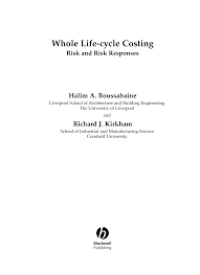 Whole Life-cycle Costing Risk and Risk Responses