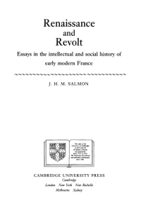 Image of Renaissance And Revolt