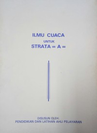 Ilmu Cuaca Untuk Strata A