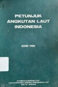 Petunjuk Angkutan Laut Indonesia