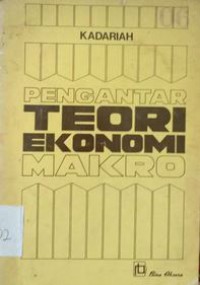 Pengantar Teori Ekonomi Makro