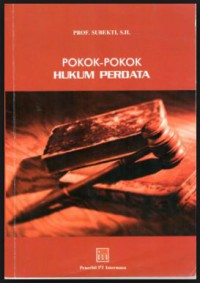 Pokok-Pokok Hukum Perdata