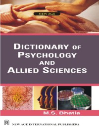 Dictionary Of Psychology And Allied Sciences