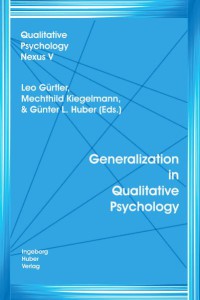 Generalization In Qualitative Psychology