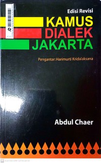 Kamus Dialek Jakarta