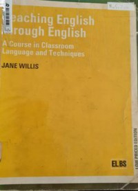 Teaching English Through English
