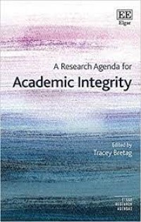 A Research Agenda For Academic Integrity