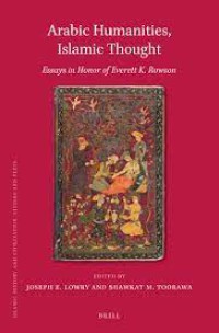 Arabic humanities, Islamic thought : essays in honor of Everett K. Rowson