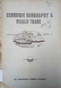 Image of Economic Geography And World Trade : Course Book 3