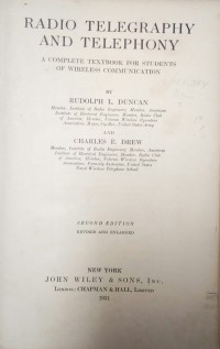 Image of Radio Telegraphy And Telephony