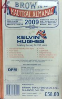Image of Brown's Nautical Almanac Daily Tide Tables for 2009