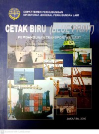 Image of Cetak Biru (Blue Print) Pembangunan Transportasi Laut