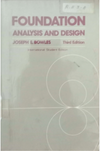 Image of Foundation Analysis and Design
