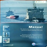 Image of Manual for use by the Maritime Mobile and Maritime Mobile-Satellite Service English Edition 2009