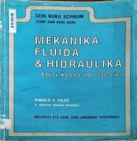 Image of Mekanika Fluida & Hidraulika : Edisi Kedua (SI-Metrik)