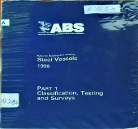 Image of Rules for Building and Classing Steel Vessels : Part 1