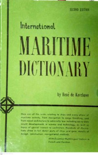 Image of International Maritime Dictionary