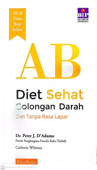 Image of AB Diet Sehat Golongan Darah : Diet Tanpa Rasa Lapar